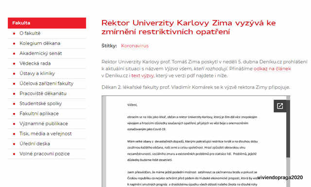 pedido rector Zima