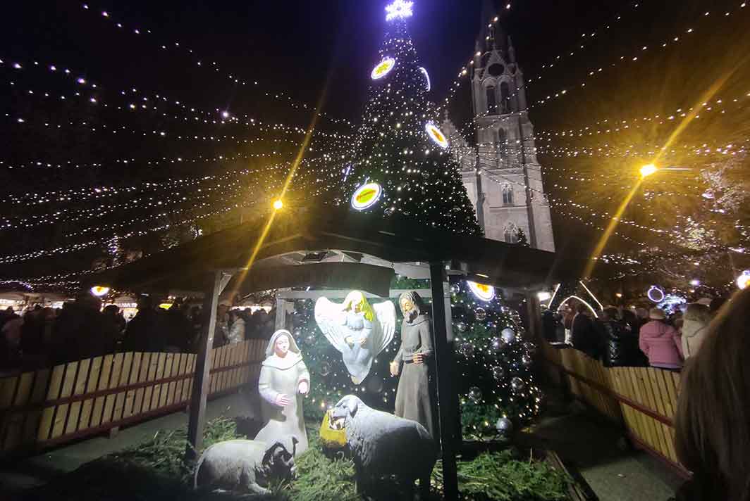 El mercado navideño de Praga de Náměstí Míru